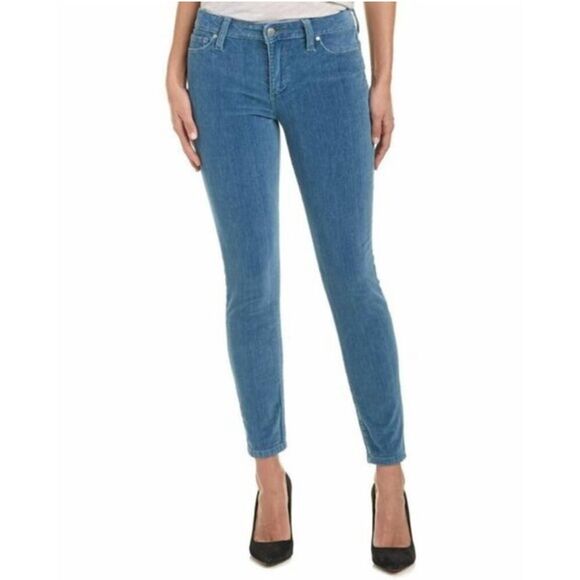 Joe's Jeans- “Light Blue Velvet” Mid Rise Skinny Stretch Jeans Pants- Size 31 - Picture 1 of 11